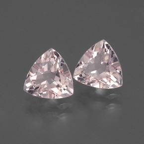 Pedras preciosas de morganita rosa natural de  ct, trillion, VVS-VS