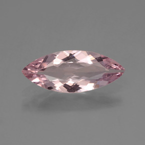 Morganita rosa natural 1,32ct, marquise, VS