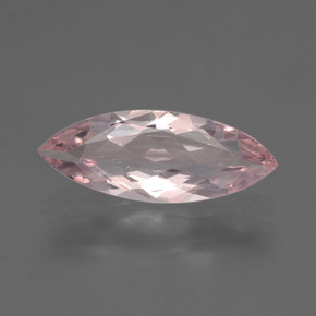Morganita rosa natural 1,10ct, marquise, VS-SI