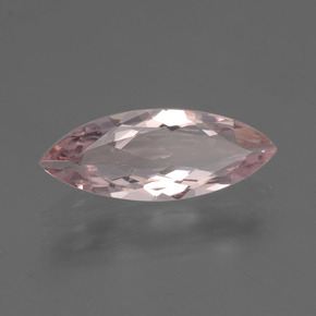 Morganita rosa natural 1,10ct, marquise, VS-SI