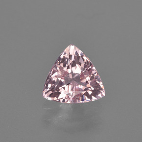 Morganita rosa natural 1,21ct, trillion, VVS-VS