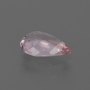 Morganita rosa natural 1,15ct, formato de pêra, VS