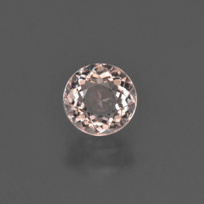 Morganita Luz rosa Natural 0.76ct, Corte Redondo, VS