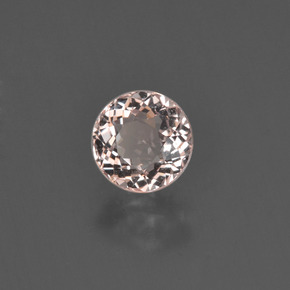 Morganita Luz rosa Natural 0.76ct, Corte Redondo, VS