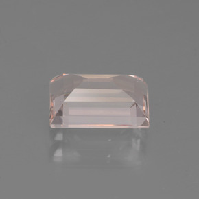 Morganita rosa natural 1,82ct, baguete, VVS