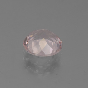 Morganita rosa natural 1,31ct, corte redondo, VS