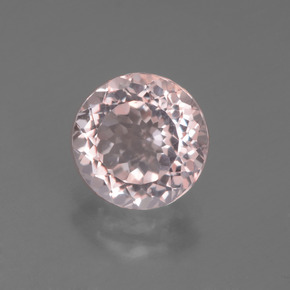Morganita Luz rosa Natural 1.44ct, Corte Redondo, VS