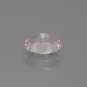 Morganita rosa natural 1,07ct, corte oval, VS