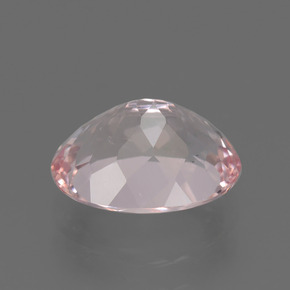 Morganita rosa natural 2,06ct, corte oval, VS