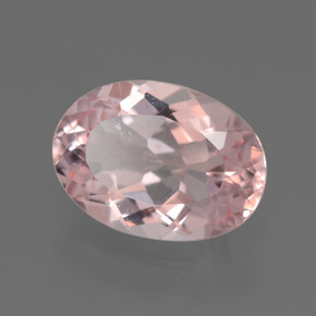 Morganita Luz rosa Natural 2.33ct, Corte Oval, VS