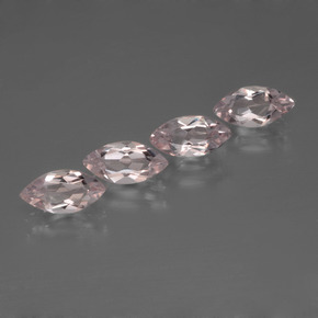 Pedras preciosas de morganita rosa natural de  ct, marquise, VVS