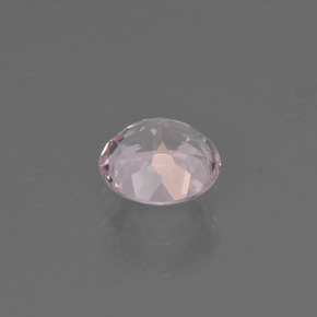 Morganita rosa natural 0,62ct, corte redondo, VVS-VS