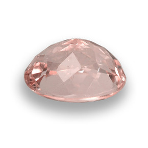 Morganita rosa natural 0,96ct, corte oval, VS