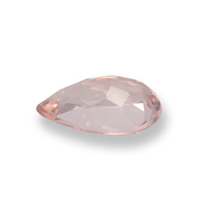 Morganita Luz rosa Natural 0.62ct, Formato de pêra, VVS