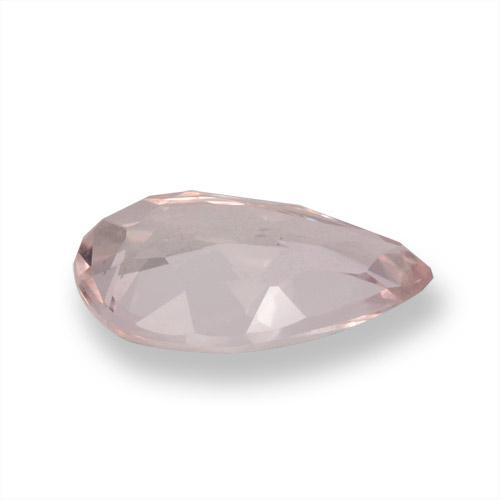 Morganita Tom Rosa Coral Natural 0.79ct, Formato de pêra, VVS-VS