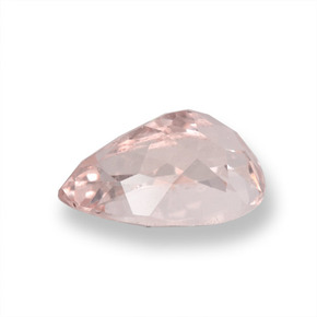 Morganita Rosa Flamingo Natural 0.94ct, Formato de pêra, VVS-VS