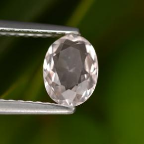 Morganita rosa natural 0,70ct, corte oval, VS