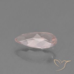 Morganita Rosa Claro Rosa Natural 0.58ct, Formato de pêra, VVS-VS