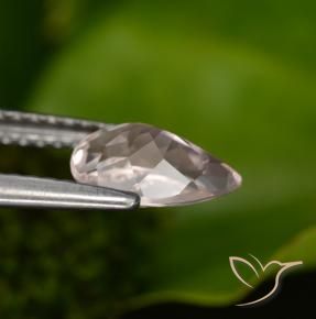 Morganita rosa médio Natural 0.90ct, Formato de pêra, VS