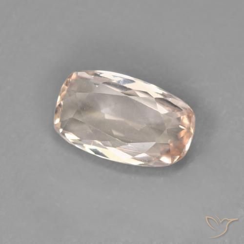 Morganita Rosa bem claro Natural 0.76ct, Almofada, VVS-VS