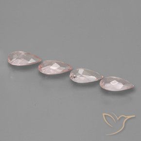 Pedras preciosas de Morganita Tom Rosa Rosa natural de 2.19 ct, Formato de pêra, VVS-VS