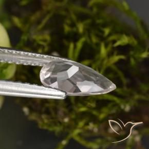 Morganita Luz rosa Natural 0.68ct, Formato de pêra, VVS
