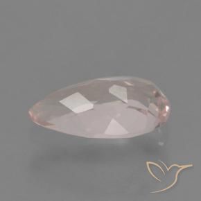 Morganita rosa médio Natural 0.53ct, Formato de pêra, VVS