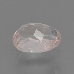 Morganita rosa natural 0,44ct, corte oval, VS