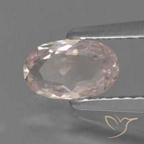 Morganita Rosa Flamingo Natural 0.52ct, oval, VS