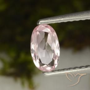 Morganita Luz rosa Natural 0.46ct, oval, VVS-VS