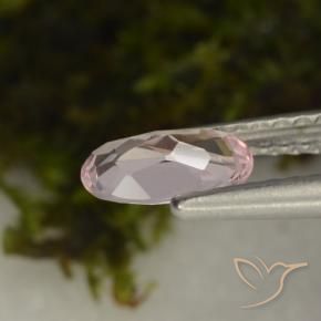 Morganita Luz rosa Natural 0.46ct, oval, VVS-VS