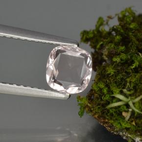 Morganita rosa natural 0,62ct, almofada cortada, VVS-VS