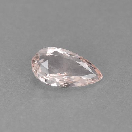 Morganita Luz rosa Natural 0.46ct, Formato de pêra, VVS