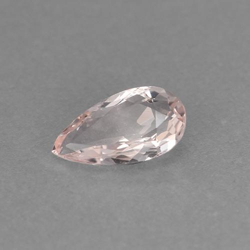 Morganita Luz rosa Natural 0.46ct, Formato de pêra, VVS