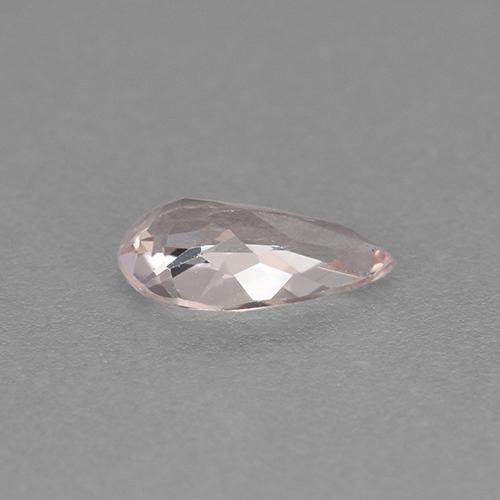 Morganita Luz rosa Natural 0.46ct, Formato de pêra, VVS