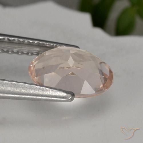 Morganita rosa médio Natural 0.83ct, oval, VVS