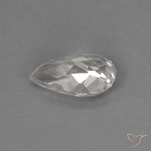 Morganita Rosa salmão Natural 0.46ct, Formato de pêra, VVS