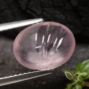 Morganita rosa médio Natural 3.09ct, oval, Transparente