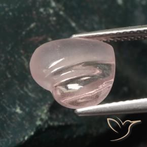 Morganita Luz rosa Natural 3.54ct, Coração, Translúcido