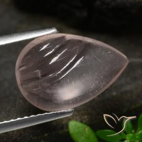 Morganita Tom Rosa Rosa Natural 3.48ct, Formato de pêra, Transparente