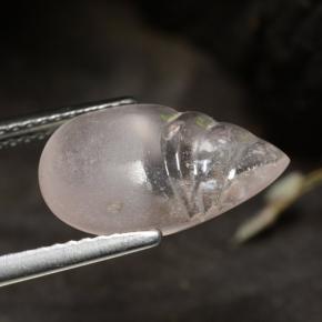 Morganita Luz rosa Natural 3.60ct, Formato de pêra, Transparente