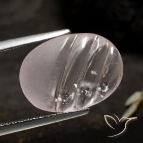 Morganita Incolor Natural 4.17ct, oval, Transparente