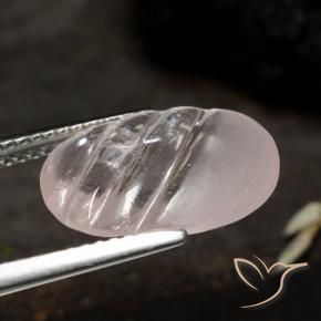 Morganita Incolor Natural 4.17ct, oval, Transparente