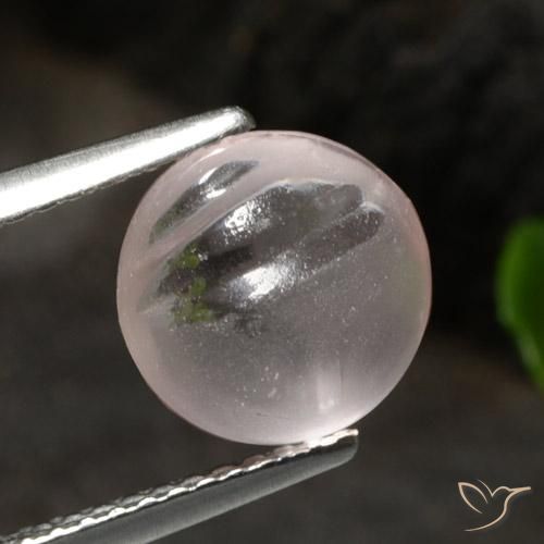 Morganita Luz rosa Natural 2.54ct, Redondo, Transparente