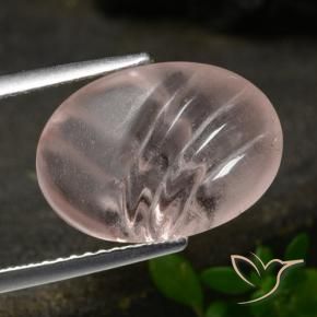 Morganita rosa médio Natural 5.45ct, oval, Transparente