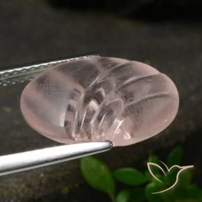 Morganita rosa médio Natural 5.45ct, oval, Transparente