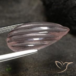 Morganita Tom Rosa Rosa Natural 3.74ct, Formato de pêra, Transparente