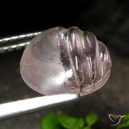 Morganita Rosa Médio Claro Natural 3.03ct, Redondo, Transparente