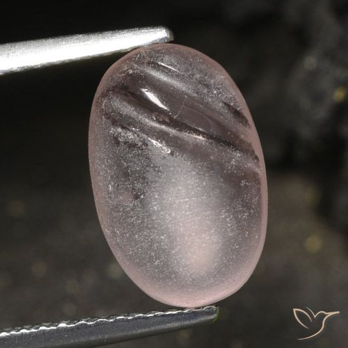 2.42ct Natural Tom Rosa Coral Morganita, oval, Transparente
