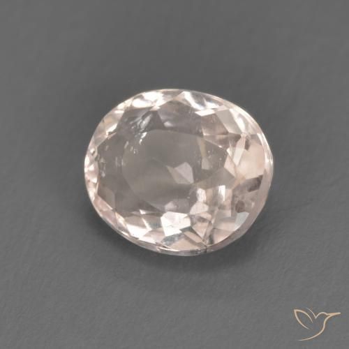 Morganita Rosa Flamingo Natural 0.92ct, oval, VS